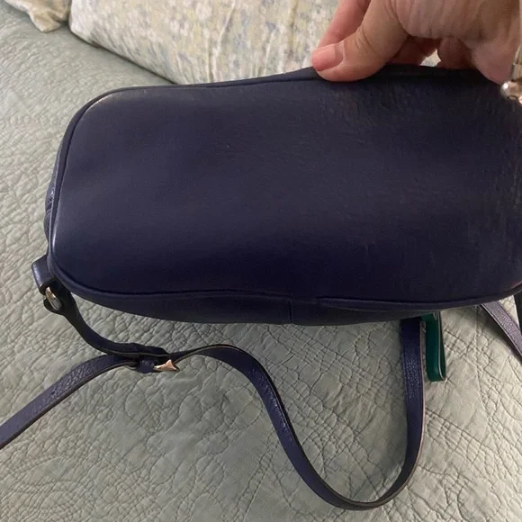 Coach leather backpack in French Blue Park - Picture 7 of 7